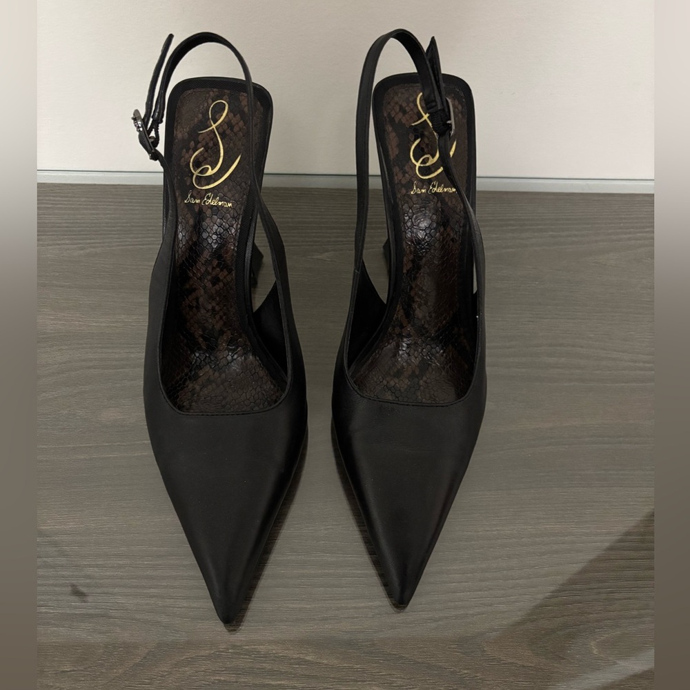 Sam Edelman Black Slingback Women Shoes